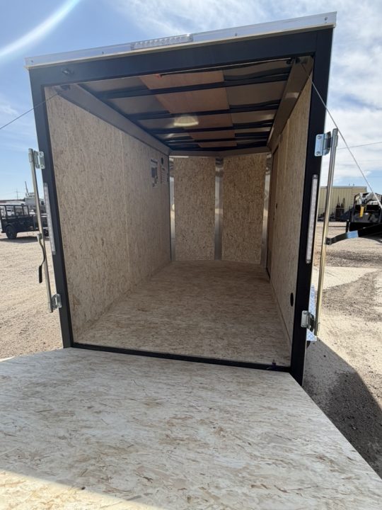 New 2027 Formula Trailers 6X10 TRAVERSE FLAT TOP VNOSE W/RAMP