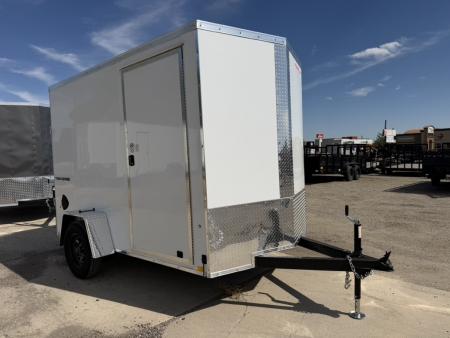 New 2027 Formula Trailers 6X10 TRAVERSE FLAT TOP VNOSE W/RAMP