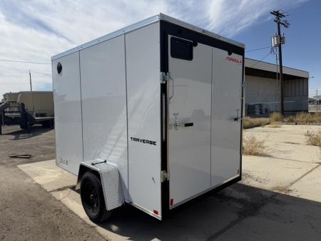 New 2027 Formula Trailers 6X10 TRAVERSE FLAT TOP VNOSE W/RAMP