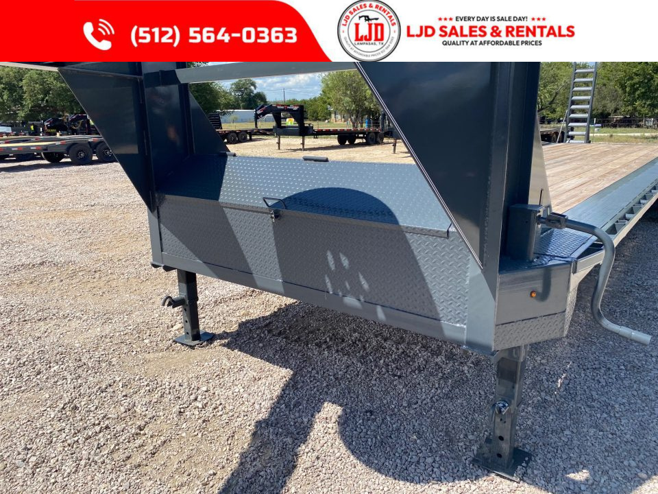 New 2026 Tiger - Gooseneck 102" X 34' - Equipment Trailer - 21K GVWR