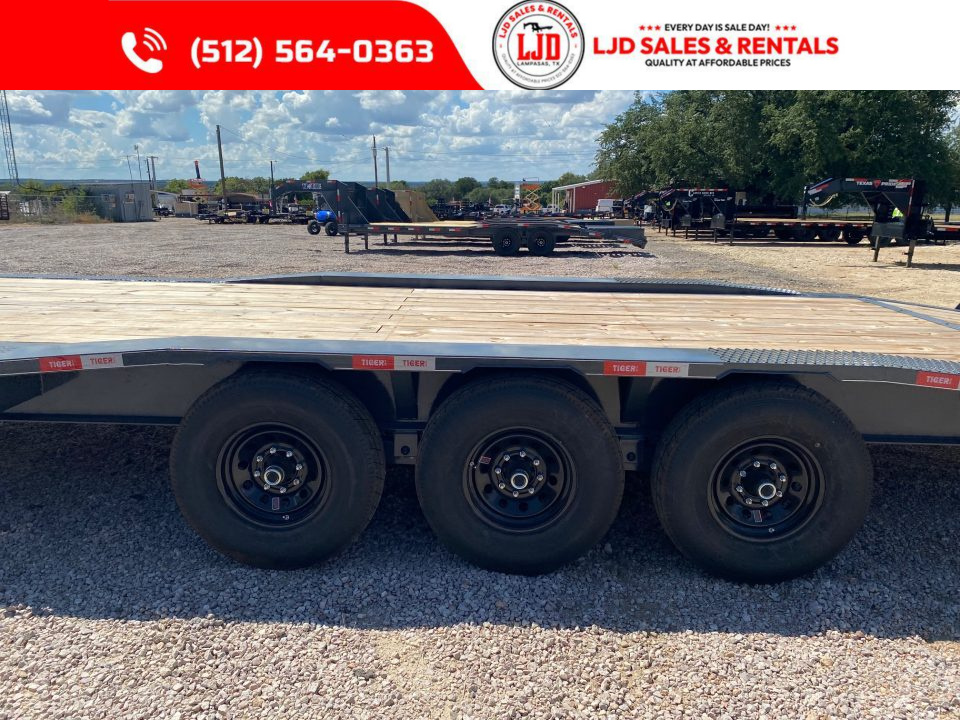 New 2026 Tiger - Gooseneck 102" X 34' - Equipment Trailer - 21K GVWR