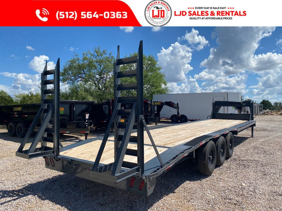 New 2026 Tiger - Gooseneck 102" X 34' - Equipment Trailer - 21K GVWR