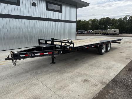 Used 2012 PJ Trailers T8222 Equipment Trailer