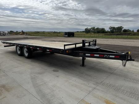 Used 2012 PJ Trailers T8222 Equipment Trailer