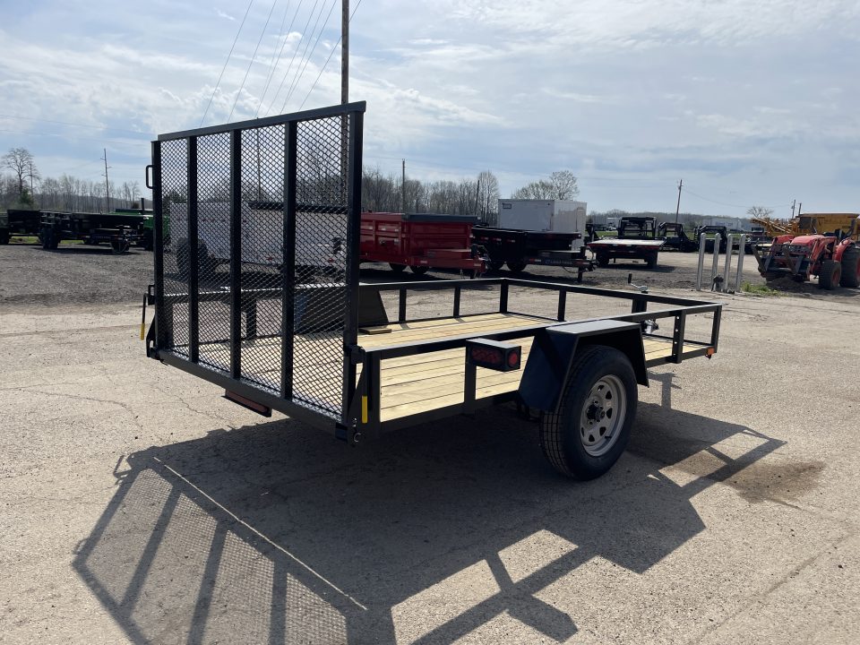 New 2027 AMO 76x10 Lowside 3k Landscape Trailer