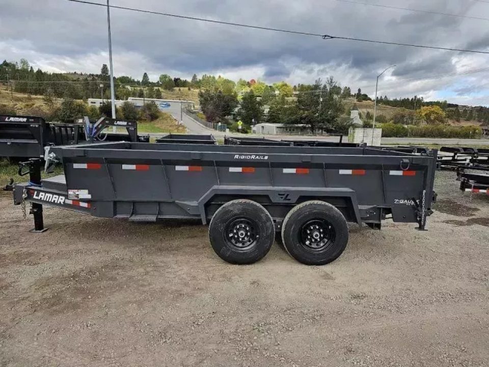 New 2027 Lamar 7x14 14k Dump Trailer