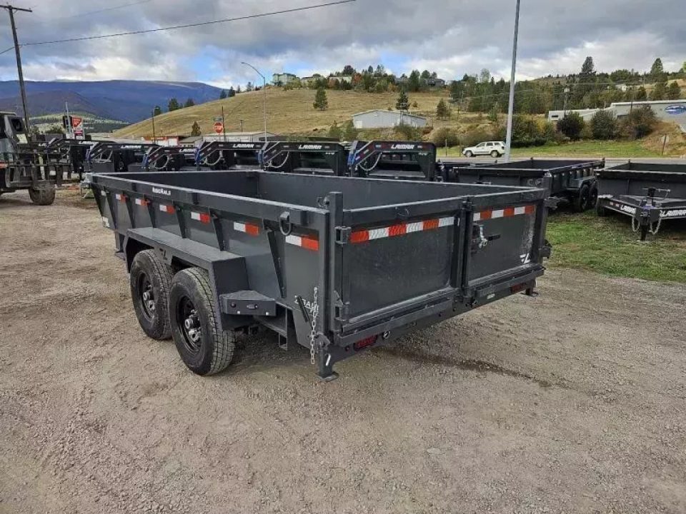 New 2027 Lamar 7x14 14k Dump Trailer