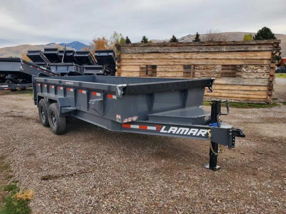 New 2027 Lamar 7x16 14k Dump Trailer