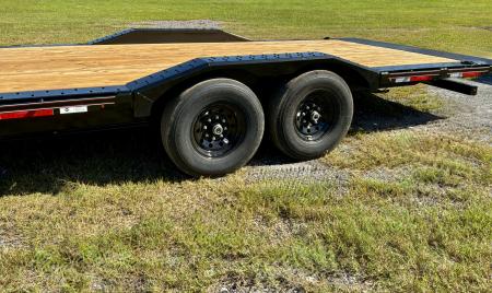 New 2027 Diamond C HXD MAX WIDTH HYDRAULIC TILT TRAILER; 15K SIMOL 2-SPEED JACK; 4’ STATIONARY DECK 18’ TILT BED; 14PLY TIRES