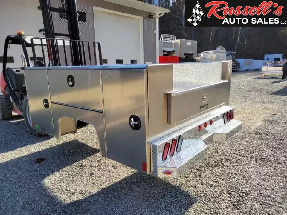 New Martin Truck Bodies Aluminum SSB Service Body 8' SRW