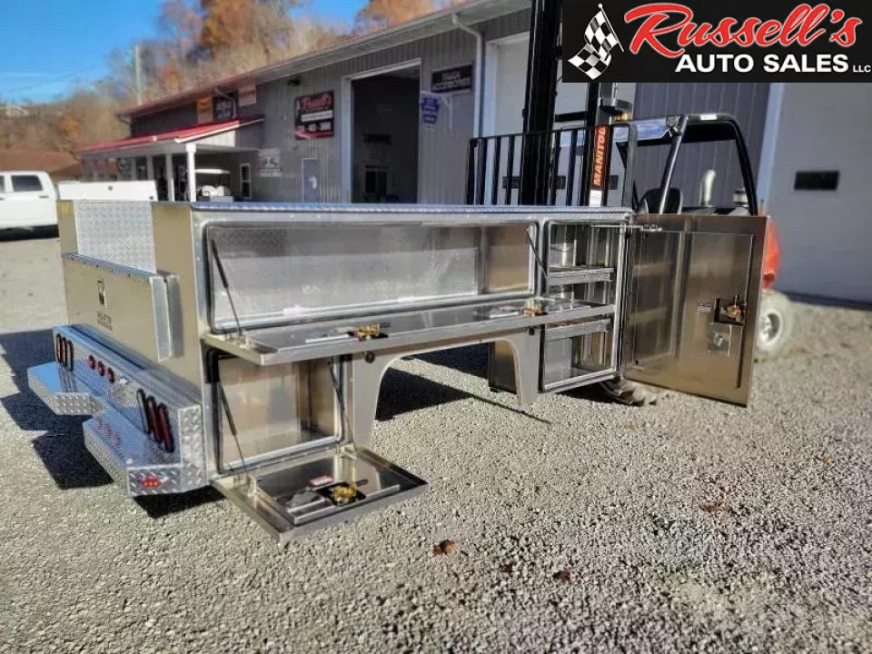 New Martin Truck Bodies Aluminum SSB Service Body 8' SRW