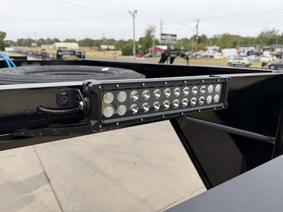 New 2026 MP CUSTOM 40 X 102 TANDEM AXLE 14K FLATBED GOOSENECK W/ SLIDE IN RAMPS