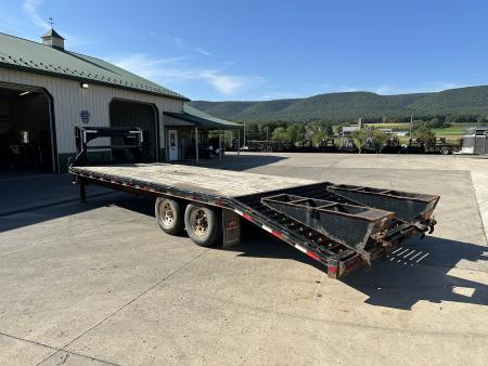Used 2019 PJ Trailers FS 25 Flatbed Trailer