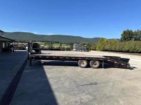 Used 2019 PJ Trailers FS 25 Flatbed Trailer
