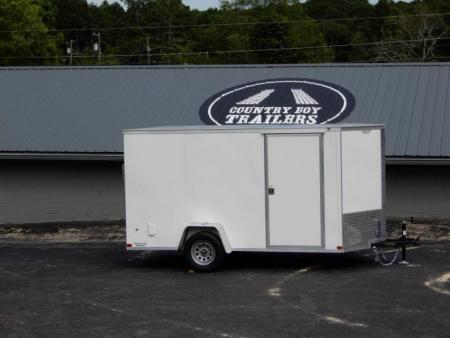 New 2027 Covered Wagon 6X12 Enclosed, 6'6  Height