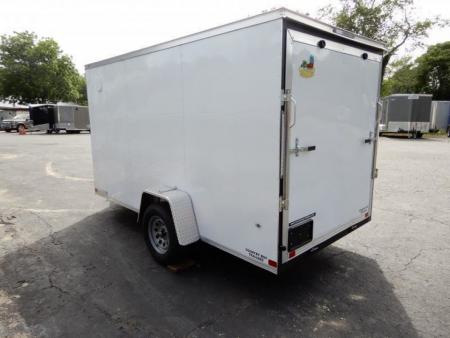 New 2027 Covered Wagon 6X12 Enclosed, 6'6" Height