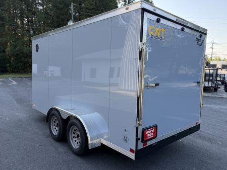 New 2026 Covered Wagon 7'x14' Enclosed, 6'6" Inside Height, 48" Side Door