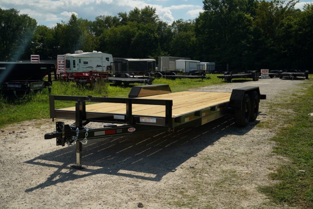 New 2027 MEB 7x20 10K Car Trailer — 9,999 lb GVWR