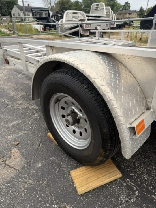Used 2022 RELIABLE PARKER PUP 6X12 Utility Trailer