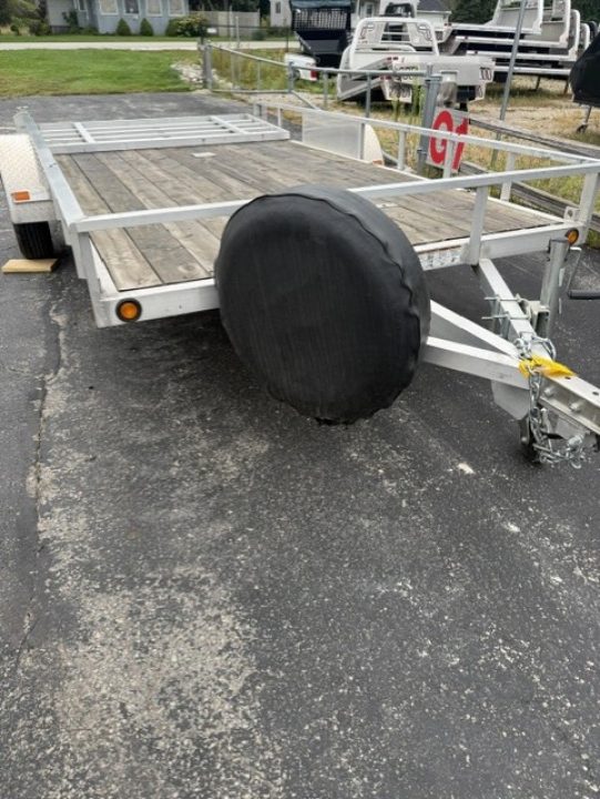 Used 2022 RELIABLE PARKER PUP 6X12 Utility Trailer