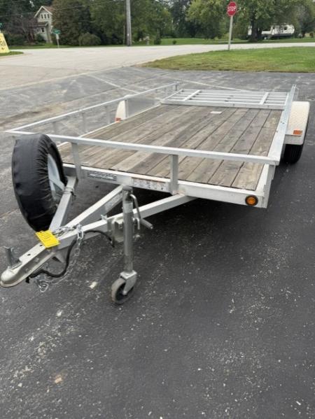Used 2022 RELIABLE PARKER PUP 6X12 Utility Trailer