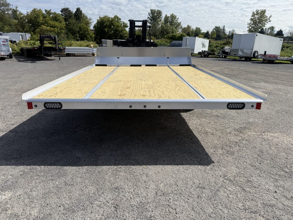 New 2027 Mission 101X12 Open Flat Snowmobile Trailer