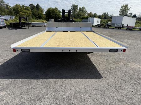 New 2027 Mission 101X12 Open Flat Snowmobile Trailer