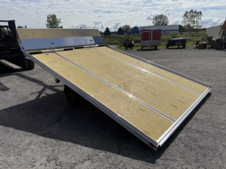 New 2027 Mission 101X12 Open Flat Snowmobile Trailer