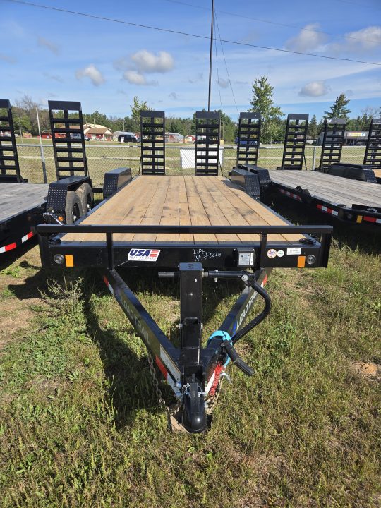 New 2026 Load Trail 83x 22 car/skid w/stand up ramps Equipment Trailer