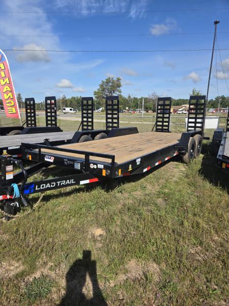 New 2026 Load Trail 83x 22 car/skid w/stand up ramps Equipment Trailer