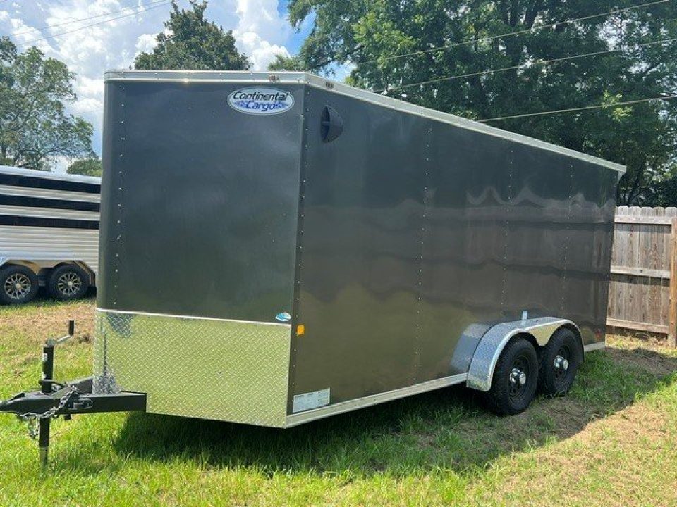 New 2024 Forest River 7x16 TA Cargo / Enclosed Trailer