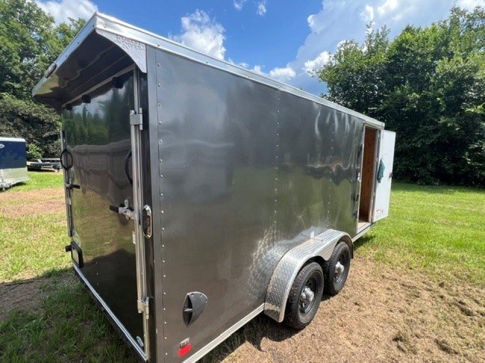 New 2024 Forest River 7x16 TA Cargo / Enclosed Trailer