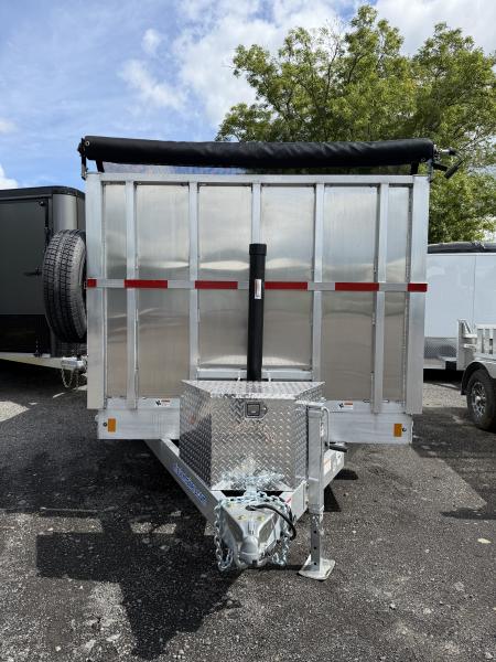 New 2027 Mission 7X14 High Side Dump Trailer 12K