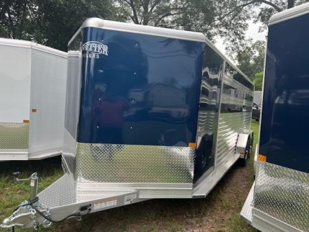 New 2026 Frontier Trailers Stock Low Pro 7x20 Stock / Stock Combo Trailer