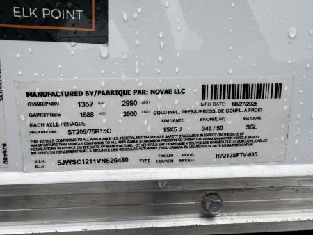 New 2027 H&H Trailers H7212SFTV-035 Cargo / Enclosed Trailer