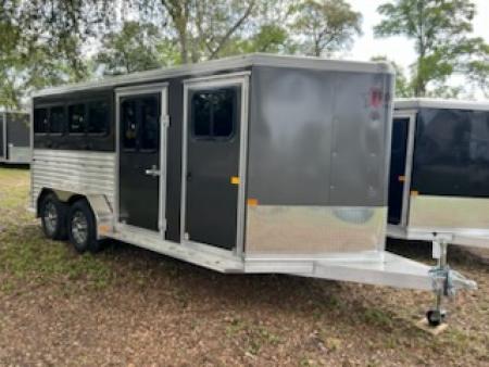 New 2026 Frontier Trailers Stock Low Pro 7x16 DDFW Stock / Stock Combo Trailer