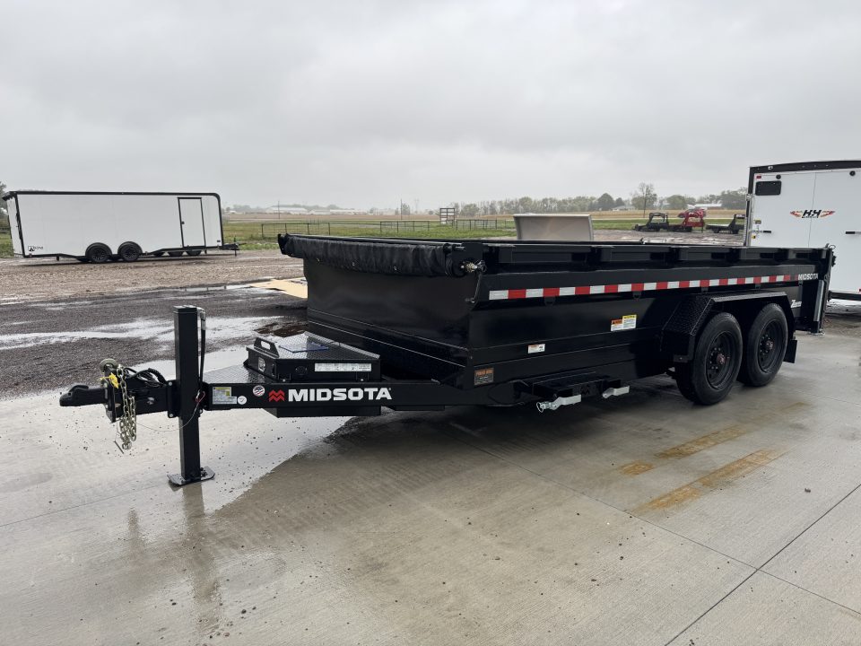 New 2027 Midsota HV16 17.6k Dump Trailer