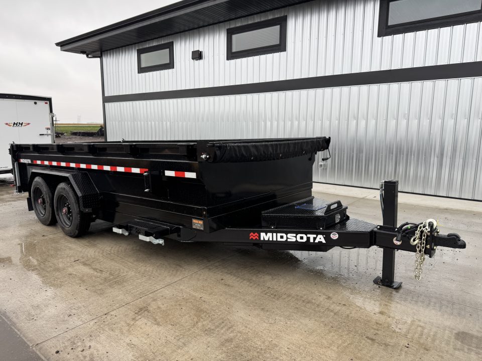 New 2027 Midsota HV16 17.6k Dump Trailer