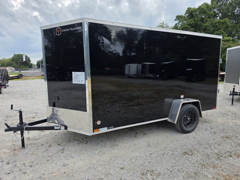 New 2027 Cross Trailers 6X12 6' RAMP DOOR SCREWLESS 6 X 12 Cargo / Enclosed Trailer