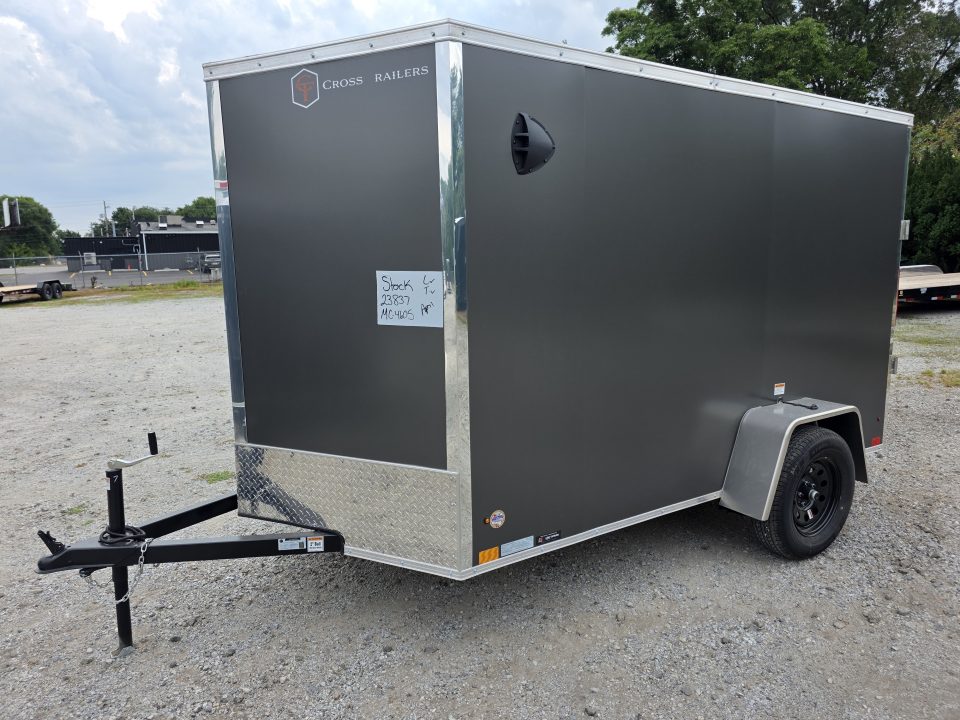 New 2027 Cross Trailers 6X10 6' RAMP DOOR SCREWLESS 6 X 10 Cargo / Enclosed Trailer