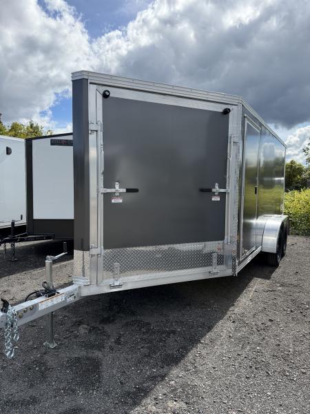 New 2027 E-Z Hauler 7X14 XLT Pro Enclosed Snowmobile Trailer 6K