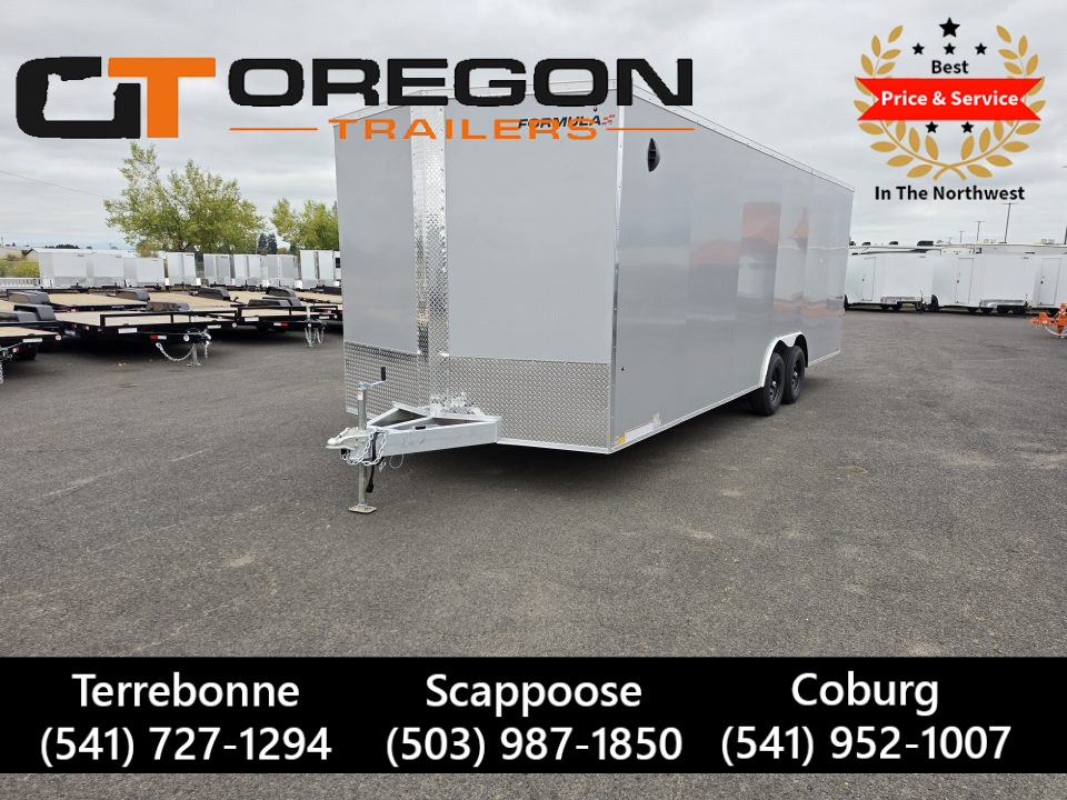 New 2027 Formula Traverse Aluminum 8.5x24 Enclosed 10K GVWR