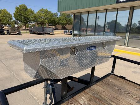 Used #003225 USED 2019 GR TRAILERS 12 X 70 SINGLE AXLE PIPE TOP UTILITY TRAILER W/ REAR RAMP GATE