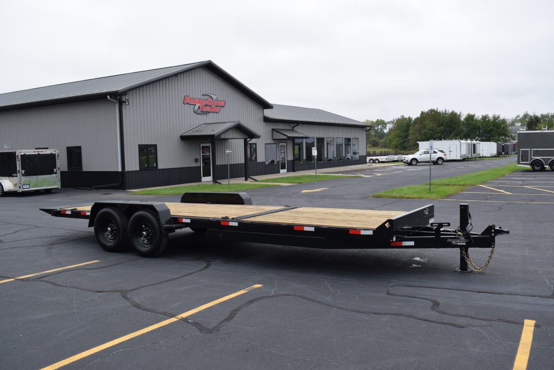 New 2025 BND Trailers 7x24 14K Gravity Tilt Equipment Trailer