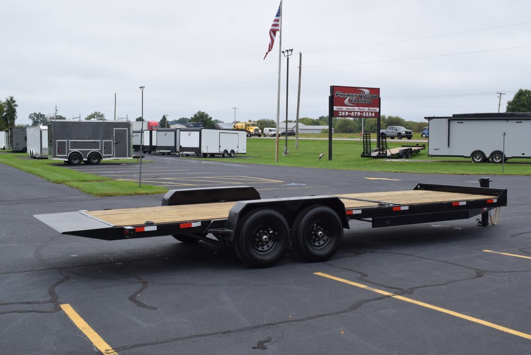 New 2025 BND Trailers 7x24 14K Gravity Tilt Equipment Trailer