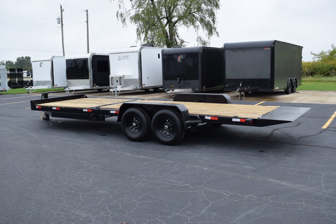 New 2025 BND Trailers 7x24 14K Gravity Tilt Equipment Trailer