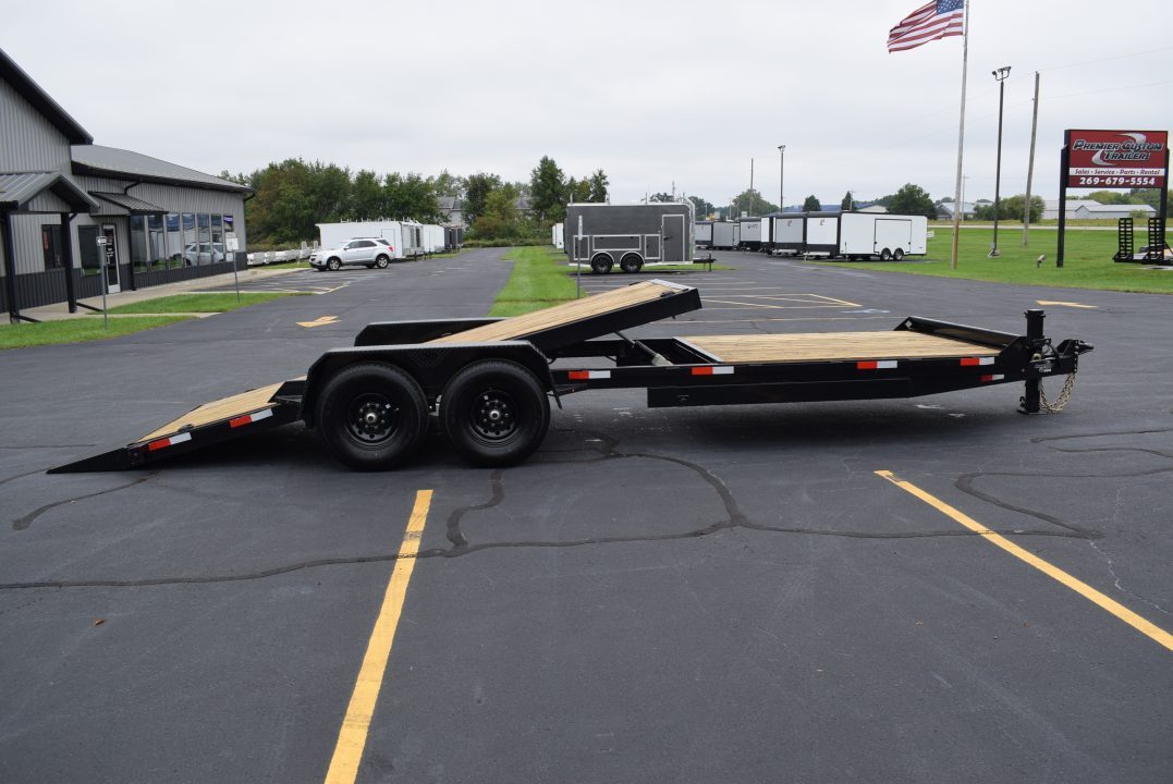 New 2025 BND Trailers 7x24 14K Gravity Tilt Equipment Trailer