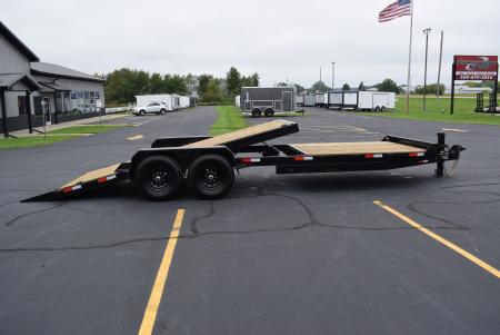 New 2025 BND Trailers 7x24 14K Gravity Tilt Equipment Trailer