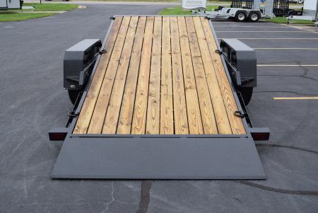 New 2025 BND Trailers 7x24 14K Gravity Tilt Equipment Trailer