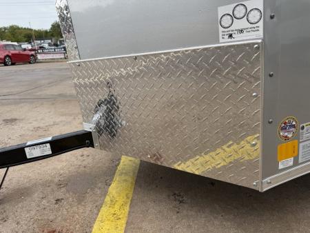 New #098111 2027 FOREST RIVER SA 4 X 6 SINGLE AXLE ENCLOSED 2K W/ REAR BARN DOOR